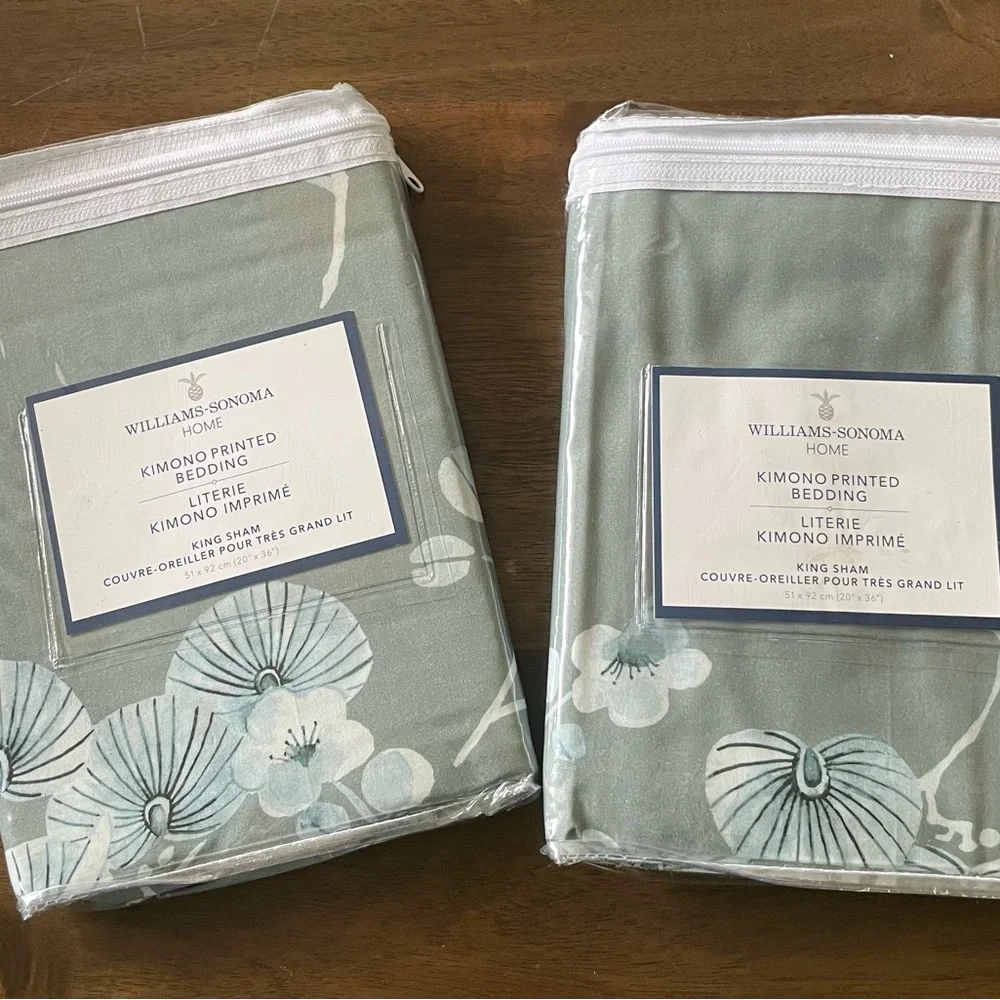 Williams Sonoma Home - Kimono Printed Bedding King Sham